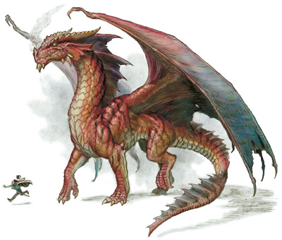Dragon, Red