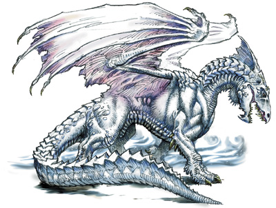 Dragon, White