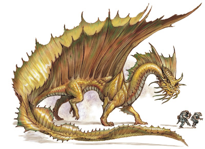 Dragon, Gold