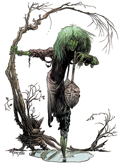 Hag, Green